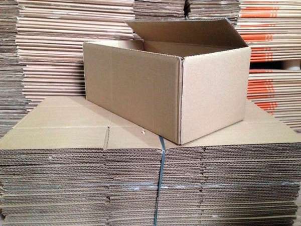 Caixa de papelão usada preço